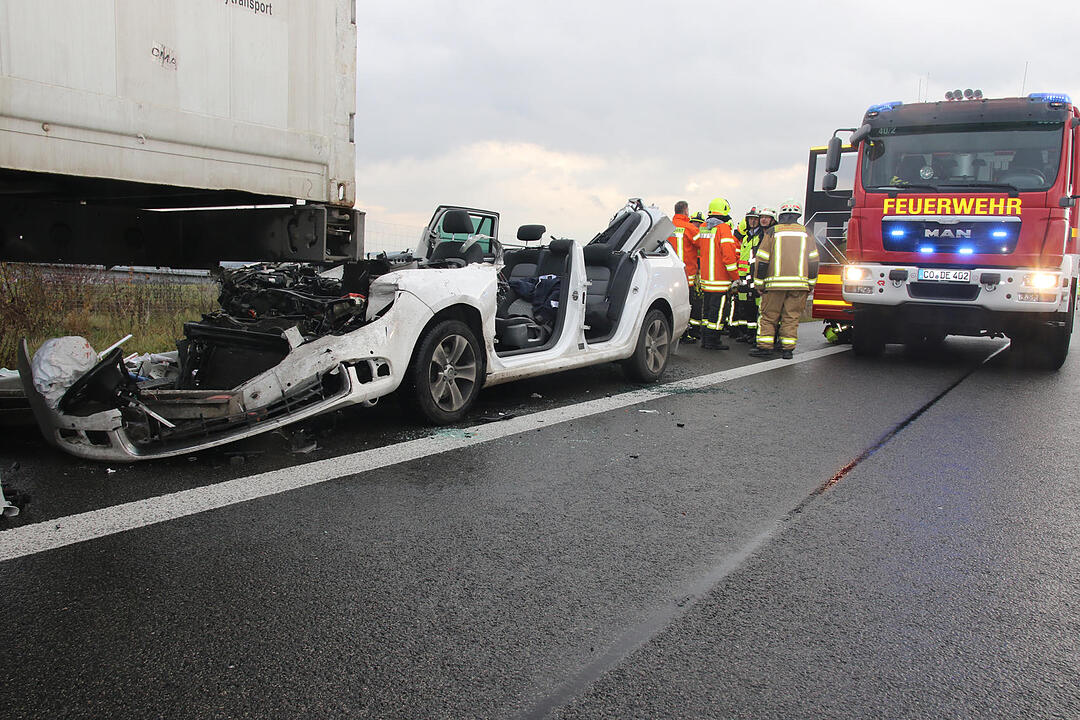 Unfall auf A73 bei Coburg