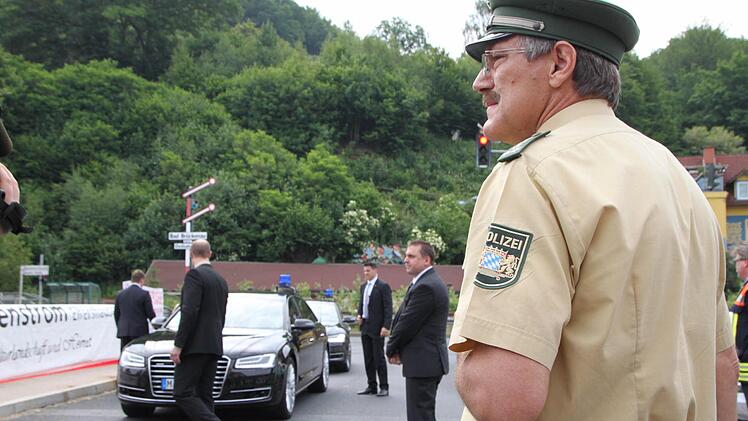 Impressionen vom Seehofer-Besuch in Bad Brückenau am 13. Juni 2015 Foto: Ulrike Müller