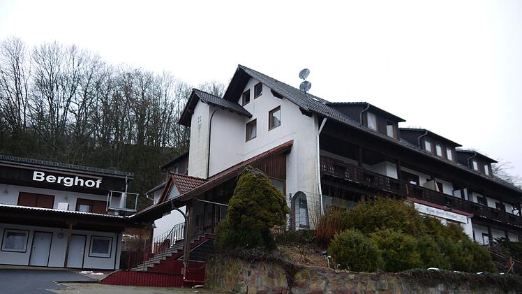 Die Gemeinschaftsunterkunft in Volkers befindet sich im ehemaligen Hotel Berghof.  Foto: Rebecca Vogt
