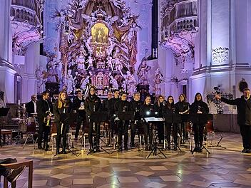 Das Konzert „Musik in allen Farben“ des Musikvereins Gößweinstein in der Basilika begeisterte die Zuhörer.