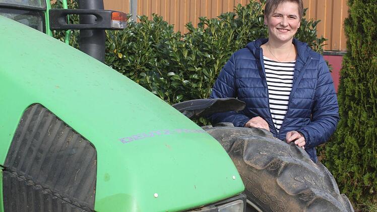 Sabine Deuerling aus Lahm ist Nebenerwerbslandwirtin. Foto: Matthias Einwag