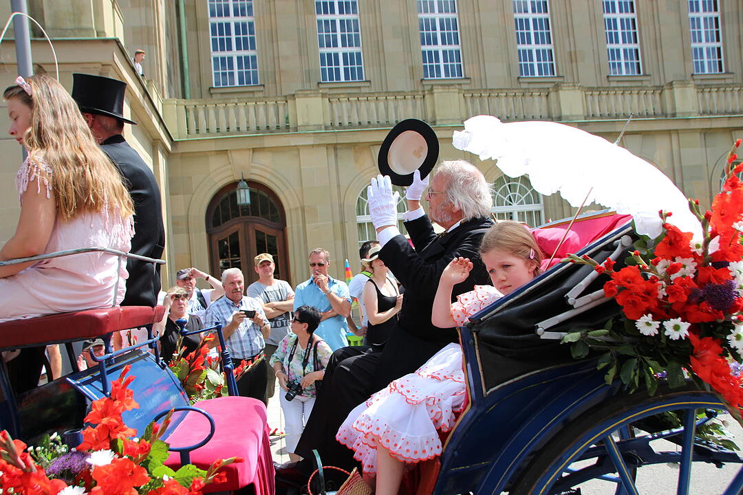 Bad Kissingen: Umzug zum Rakoczy-Fest