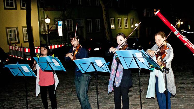 Auch Musiker des Philharmonischen Orchesters beteiligten sich.