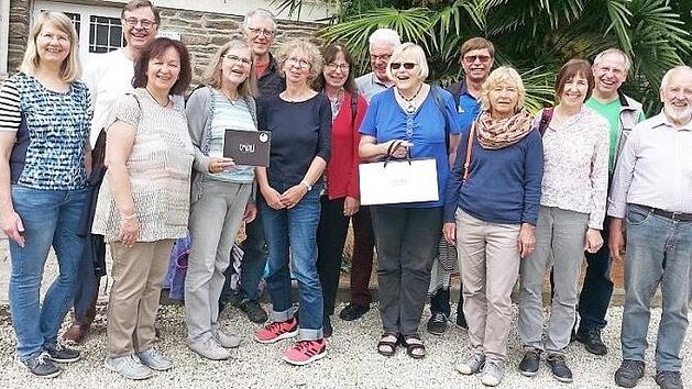 Die Teilnehmer der Sprachwoche freuen sich auf ein Wiedersehen im n&auml;chsten Jahr. Foto: privat