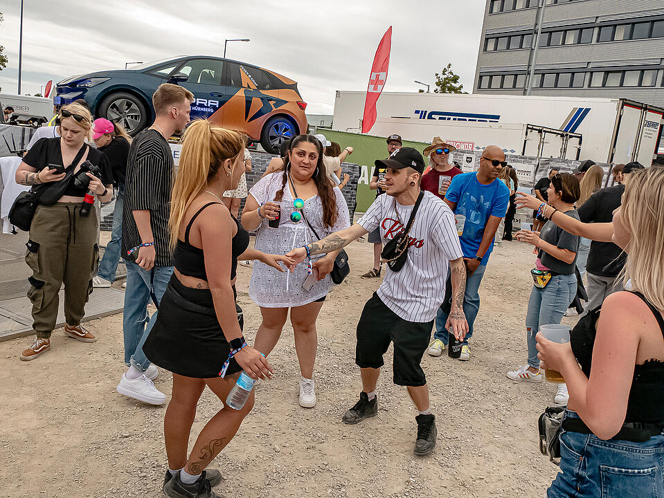 Beste Stimmung herrschte beim größten HipHop Open Air in Nordbayern!