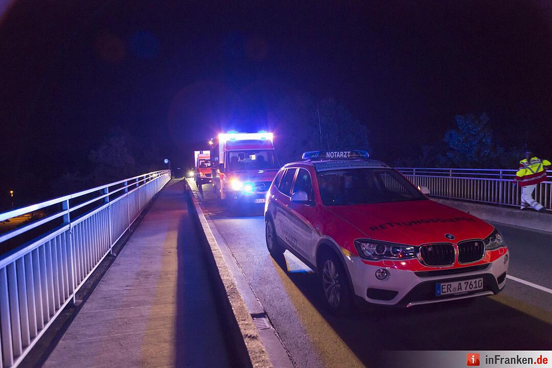 Schiffsunglück bei Erlangen: Zwei Menschen sterben