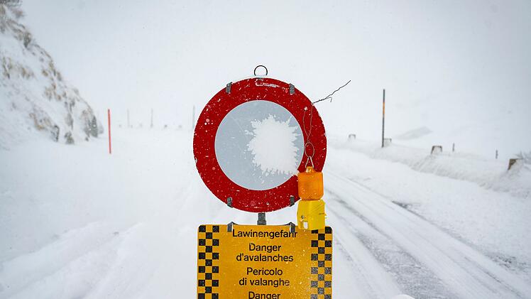 Winterwetter in den Alpen