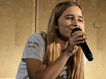 Überzeugte mit ihrer rockigen Stimme: Luca Rihm von "Jukebox" Foto: Bjrön Hein