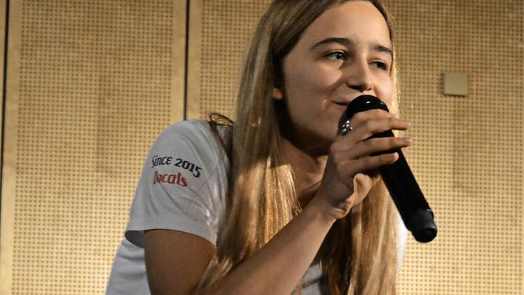 Überzeugte mit ihrer rockigen Stimme: Luca Rihm von "Jukebox" Foto: Bjrön Hein