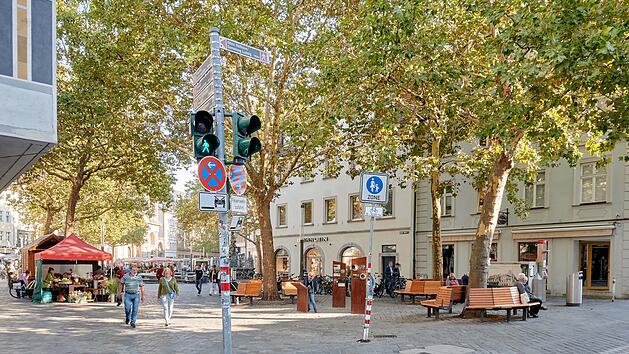 Bamberg: Umbau am Grünen Markt abgeschlossen - "vorbildlich gelungen"