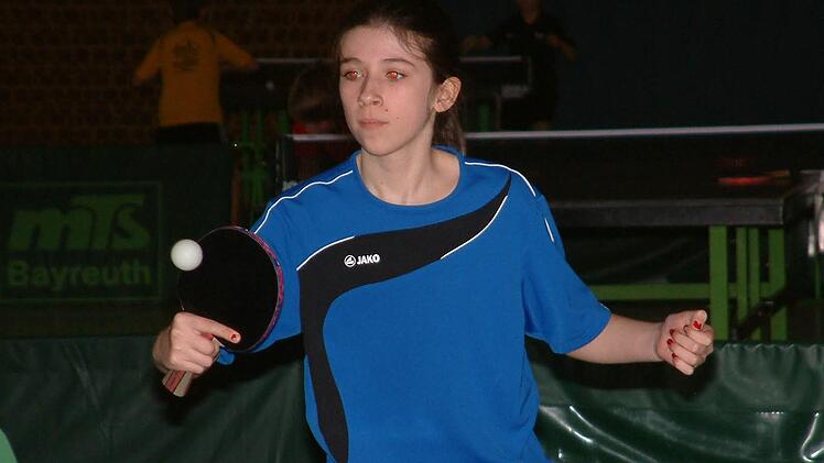 Emily Kist von der SpVgg Hauen: 2. Platz bei den B-Schülerinnen
