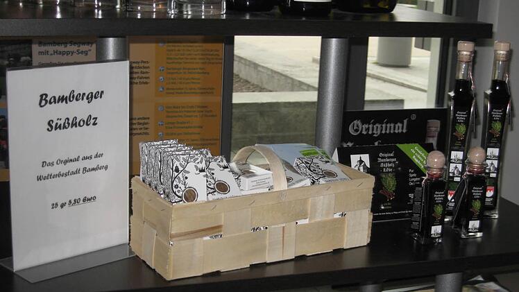 Bamberger Süßholz-Produkte im TKS-Shop. Foto: TKS