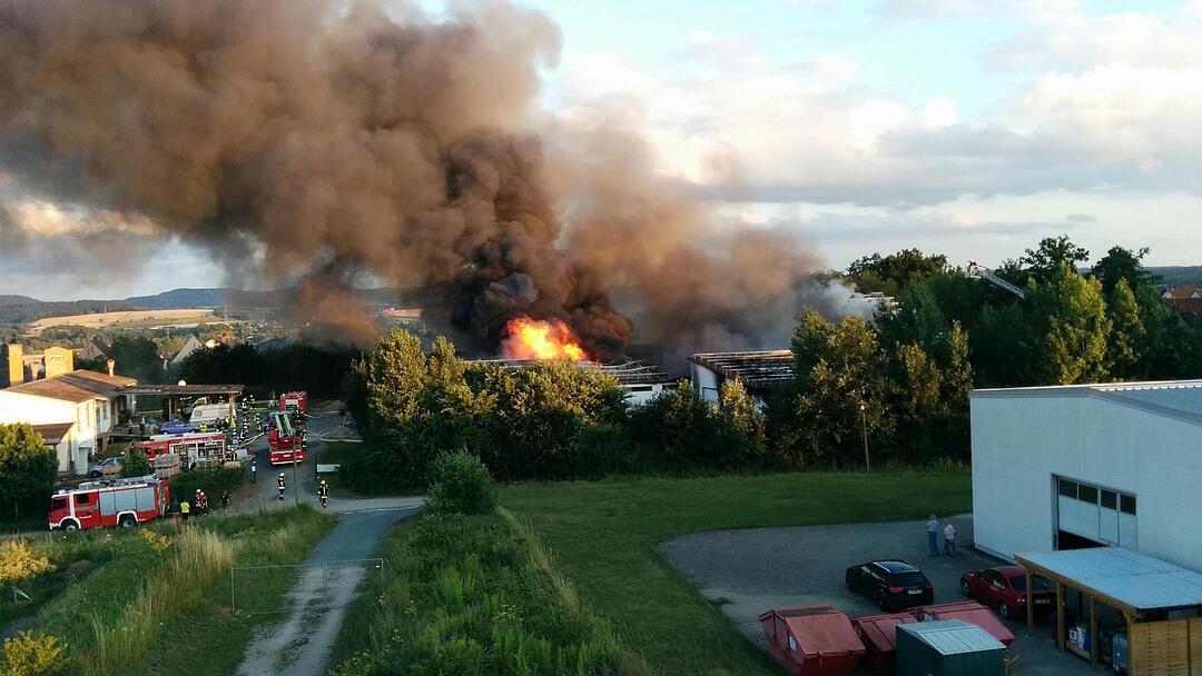 In Marktzeuln ist es in einer Kart-Bahn zu einer Verpuffung gekommen. Ein Mann wurde schwer verletzt.