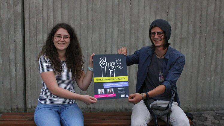 Impressionen von der Arbeit der Kulmbacher Streetworker. Foto: Amelie Theuer
