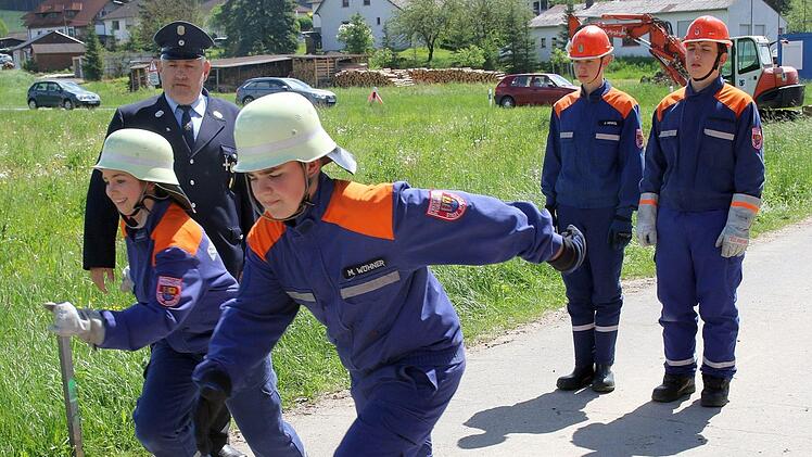Die Feuerwehr Rödental. Foto: Michael Stelzner