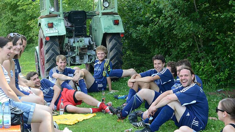 Die Zeugen Yeboahs beim Relaxen.