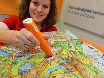 Der Lernstift Tiptoi zählt zu den Rennern bei der Spielwarenmesse. Foto: dpa-Archiv