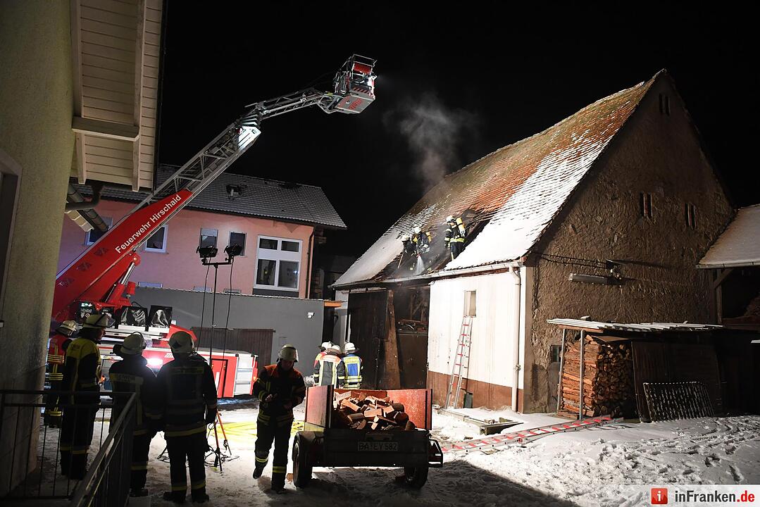 Scheunenbrand Pettstadt