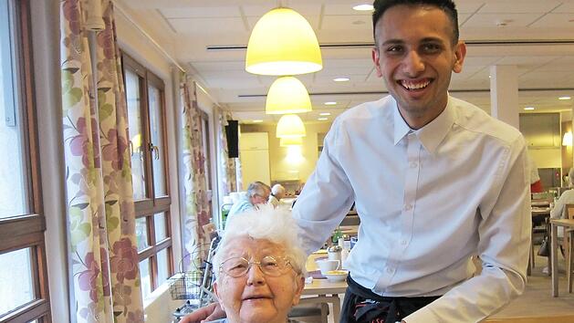 Die Senioren lie&szlig;en sich verw&ouml;hnen. Foto: privat