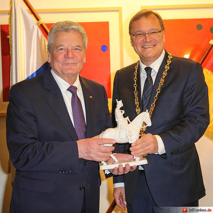 Joachim Gauck besucht Bamberg