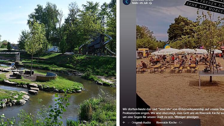 Bamberg: Religi&ouml;ses "Stadtfest" neben Spielplatz sorgt f&uuml;r Verwunderung bei Eltern - "wer hat sowas genehmigt?"