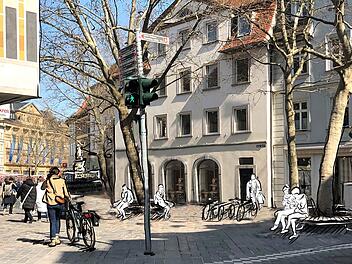 Bamberg: Fu&szlig;g&auml;ngerzone am Gr&uuml;nen Markt wird umgebaut - so soll sie bald aussehen