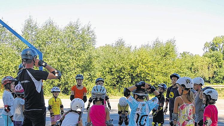 Sicherheit auf Rollen geübt