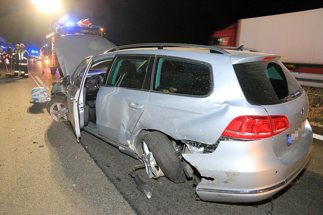 Unfall A70 bei Eltmann