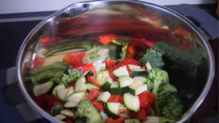 One-Pot-Pasta-Zubereitung