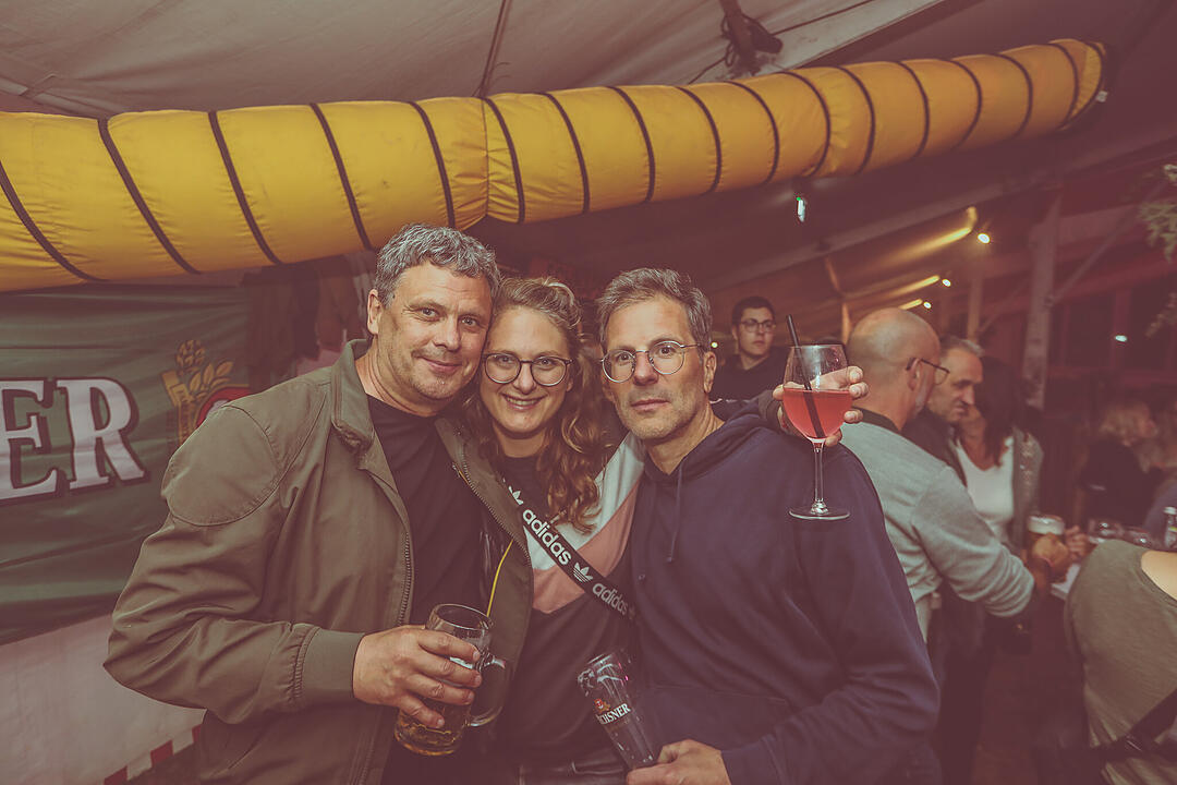 Mit Donny Vox & die Space Brothers, DJ Matze & Franky