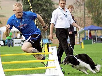 Lars Reichelt holte mit seinen Vierbeinern gleich zwei nationale Meistertitel. Foto: privat