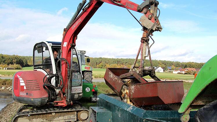 Impressionen vom Abfischen  Richard Sänger