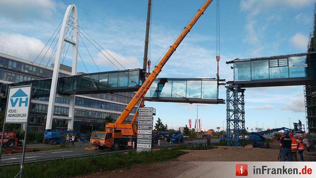 Puma-Bridge in Herzogenaurach vollendet