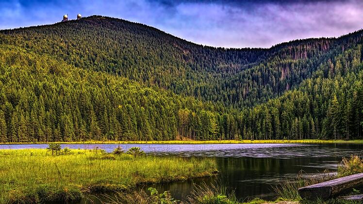 Der kleine Arbersee.
