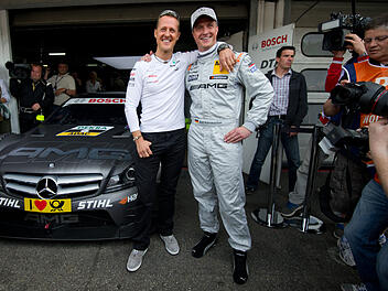 Die Brüder Michael und Ralf Schumacher.
