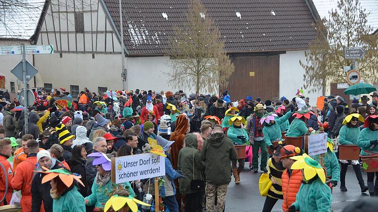 Straßenfasching in Ebenhausen Foto: Peter Rauch