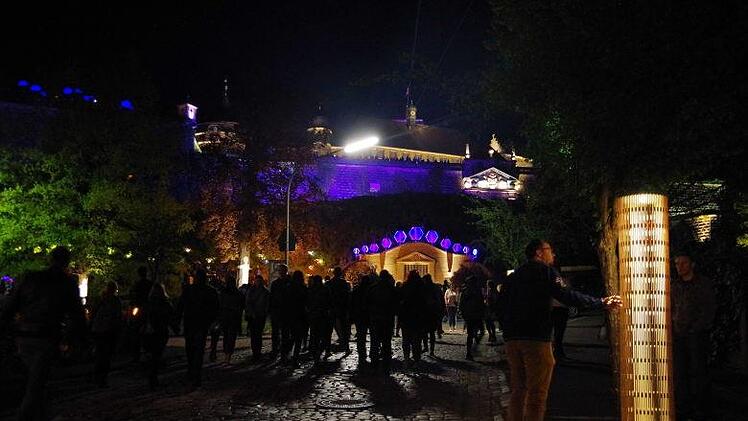 Auftakt zu "Kronach leuchtet 2018". Foto: Heike Schülein