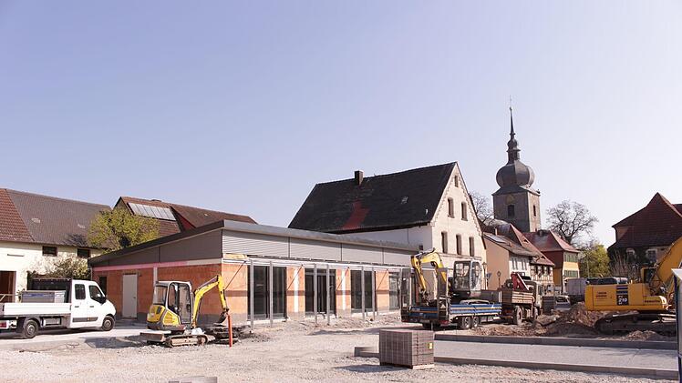 Noch sind die Bauarbeiten im Gang. Eine Beeinträchtigung durch die Corona-Krise gibt es nicht. Foto: Yannick Hupfer