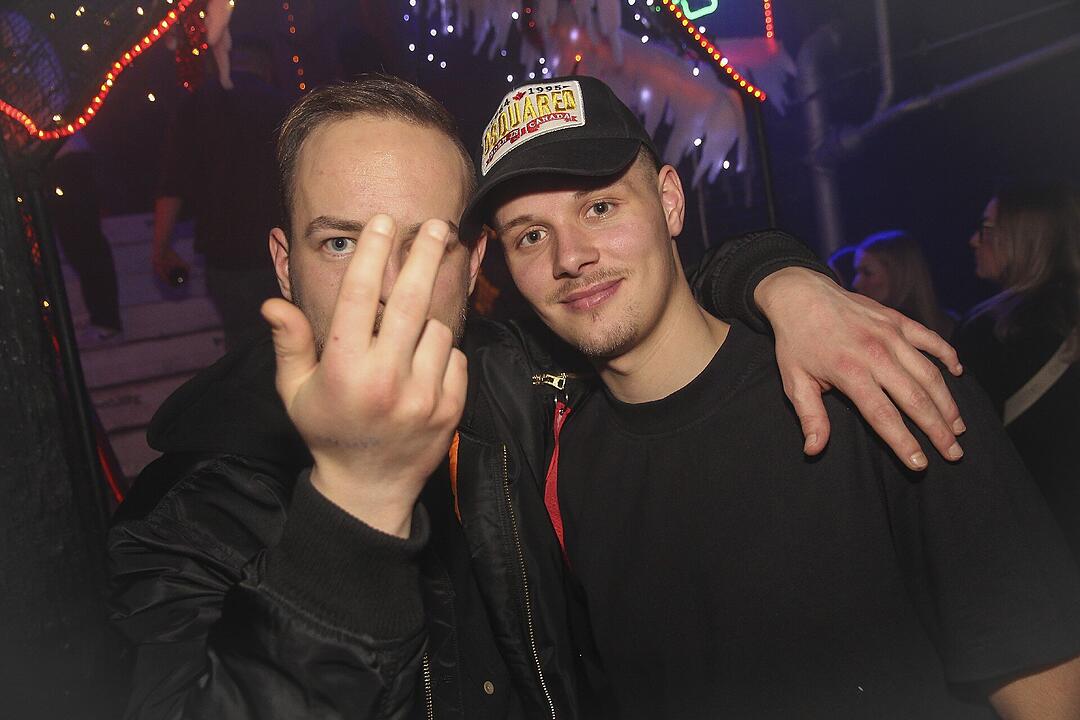 Partystimmung an Heiligabend