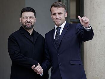 Präsident der Ukraine in Frankreich