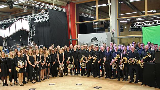 Das Blasorchester Sand freut sich auf das erste "KlangArt"-Konzert.pr