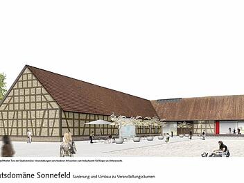 Der Umbau der Domäne in Sonnefeld verleitet zum Vergleich mit Limburg. Die Baukosten steigen immer weiter.