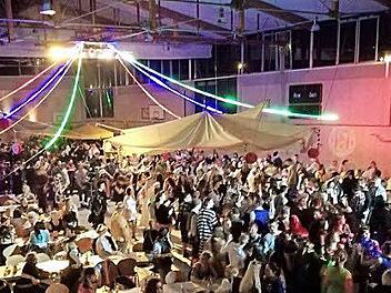 In Hannberg wurde ausgelassen gefeiert. Fotos: Richard Sänger