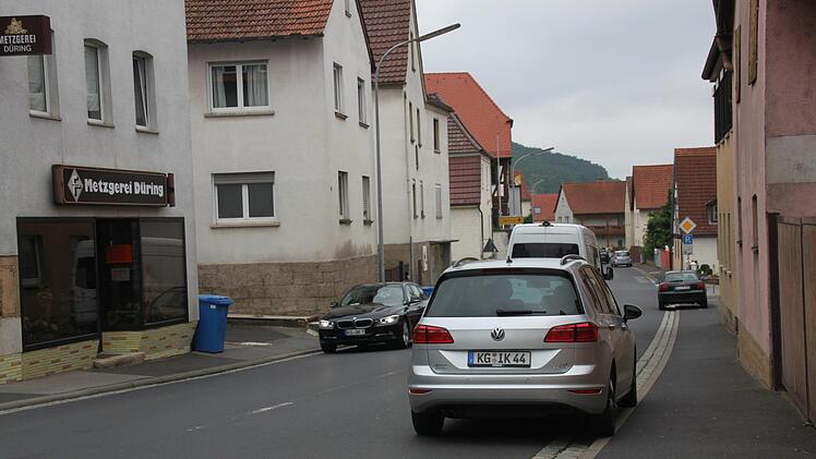 Viele Anwohner machen auf die Verkehrsbelastung aufmerksam Foto: Benedikt Borst