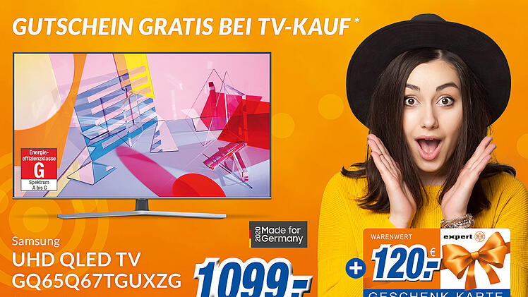 Hammer-Deal bei expert Bamberg in Hallstadt: TV kaufen und Gutschein sichern