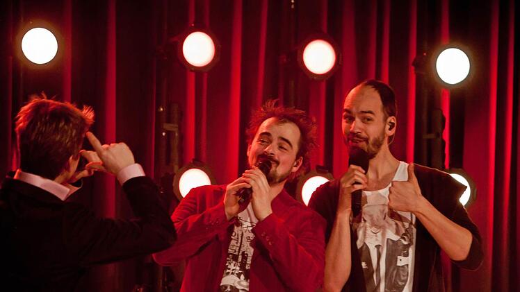 "Viva Voce" beim Gastspiel in der Gerold-Strobel-Halle in Bad Rodach.Foto: Jochen Berger