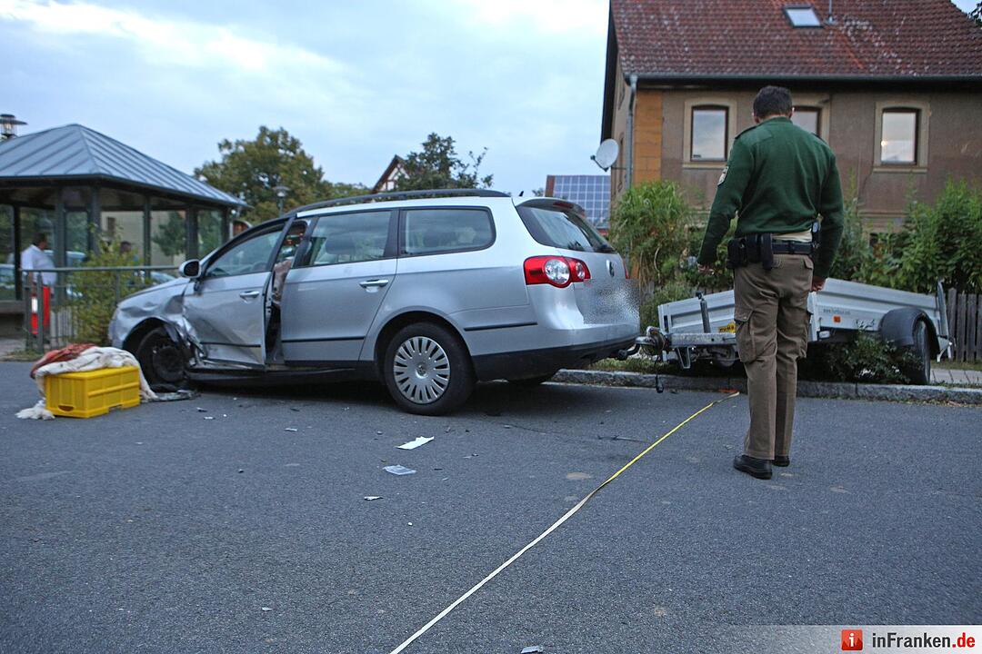 Zwei Verletzte bei Frontalzusammensto§