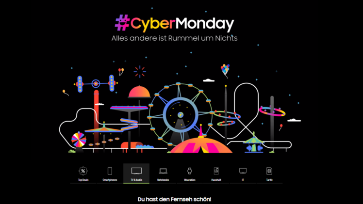 Cyber Monday bei Samsung 2021
