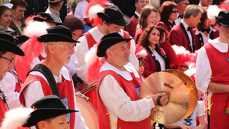 Der Spielmannszug der Staffelsteiner Feuerwehr