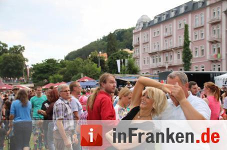 Die Stadtwette beim Rakoczy-Fest in Bad Kissingen